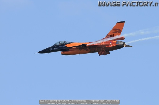 2009-06-27 Zeltweg Airpower 0495 General Dynamics F-16 Fighting Falcon - Dutch Air Force